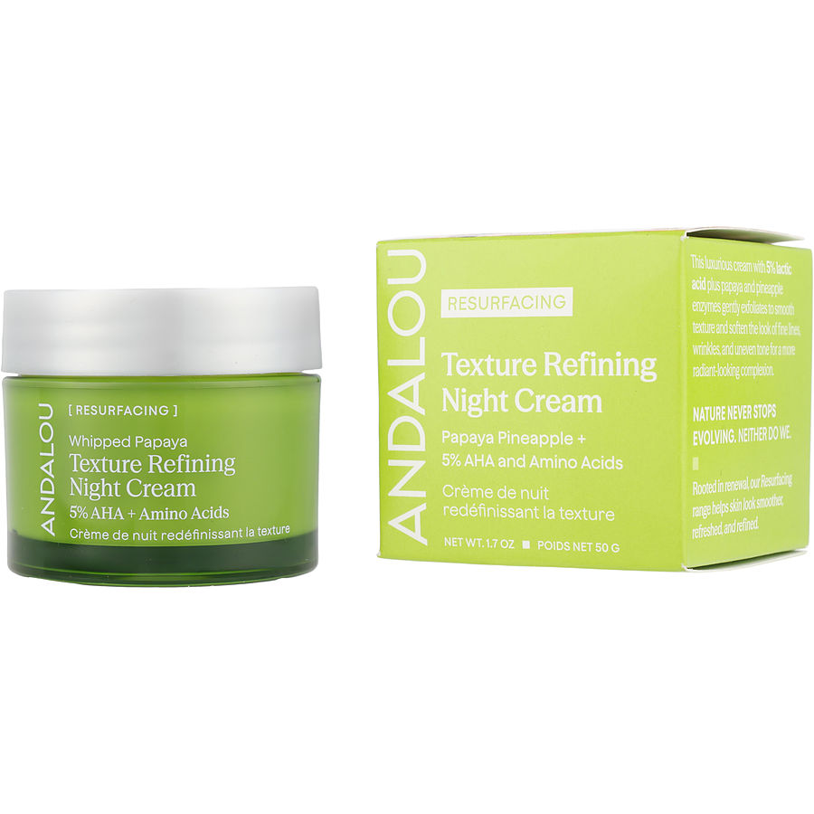 Andalou Naturals Resurfacing Texture Refining Night Cream 50g/1.7oz