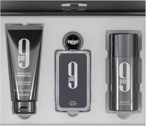 Afnan 9 Pm 3 Piece Gift Set for Men