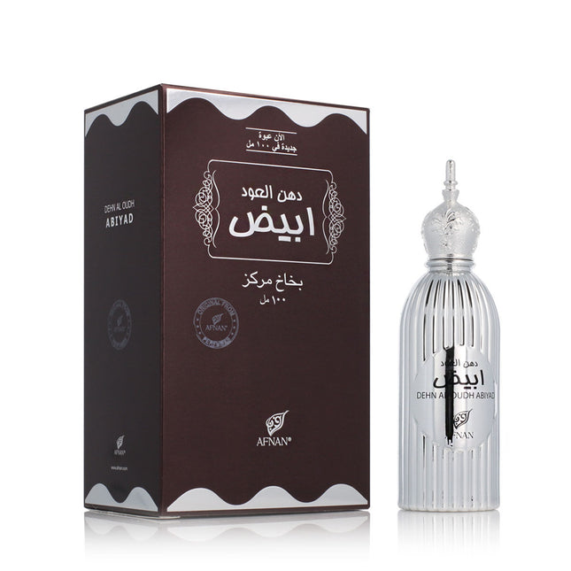 Afnan Perfumes Dehn al Oudh Abiyad Eau de Parfum 100ml Spray, 100 ml for Unisex
