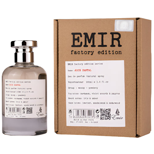 Paris Corner Emir Factory Edition Rich Santal Eau de Parfum for Men