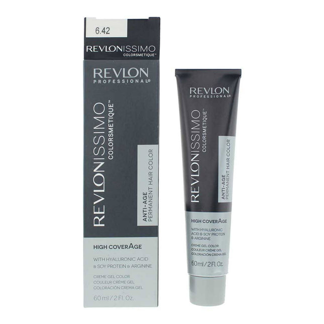 Revlon Revlonissimo Colorsmetique 60ml - 6.42 Dark Pearly Chestnut Blonde, 60 ml for Unisex