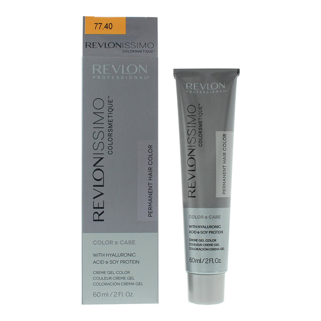 Revlon Revlonissimo Colorsmetique 60ml - 77.40 Intense Light Copper, 60 ml for Women