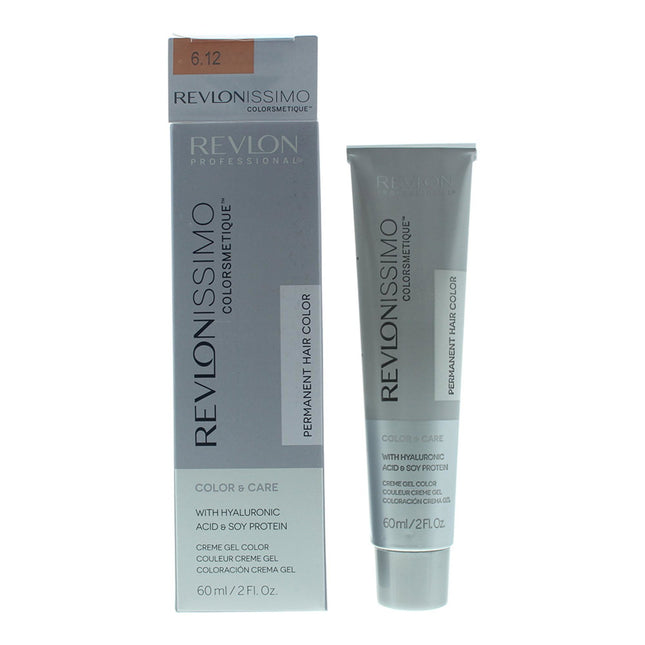 Revlon Revlonissimo Colorsmetique 60ml - 6.12 Dark Pearly Blonde, 60 ml for Women