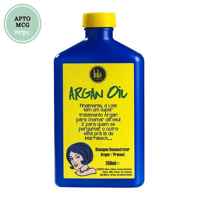 Lola Argan Oil Reconstrutor Shampoo 250ml, 250 ml for Unisex
