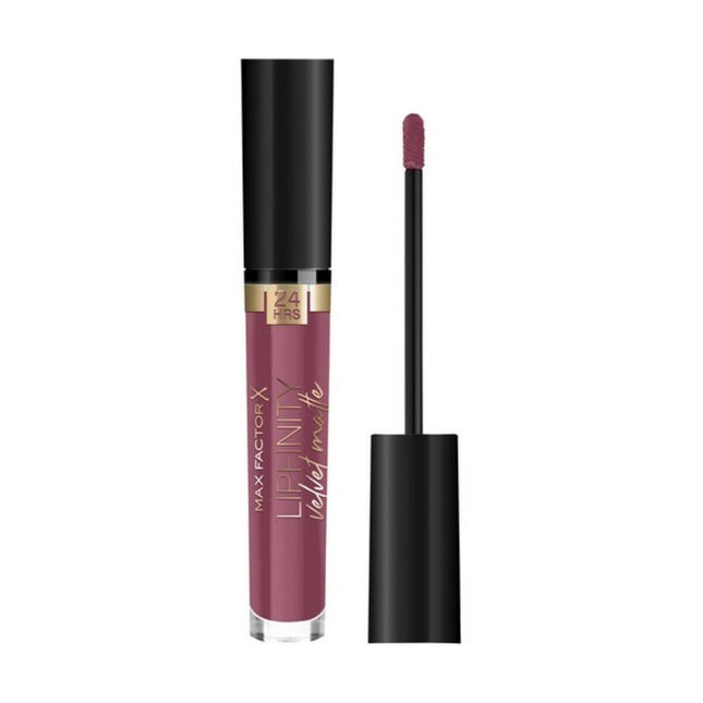 Max Factor Lipfinity Velvet Matte Liquid Lipstick 4ml - 050 Satin Berry, 4 g for Women