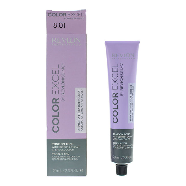 Revlon Color Excel Tone On Tone Creme Gel Color 70ml - 8.01, 70 ml for Unisex