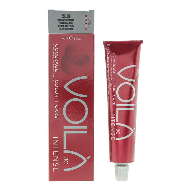 Intercosmo Voilà 3C Intense 60ml - 5.6 Tropical Red, 60 ml for Women