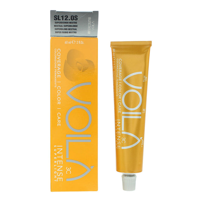 Intercosmo Voilà 3C 60ml - Intense Superlight SL 12.OS Neutral Superblonde, 60 ml for Women