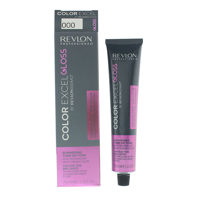 Revlon Revlonissimo Color Excel Gloss Hair Colour 70ml - 000 Clear, 70 ml for Unisex