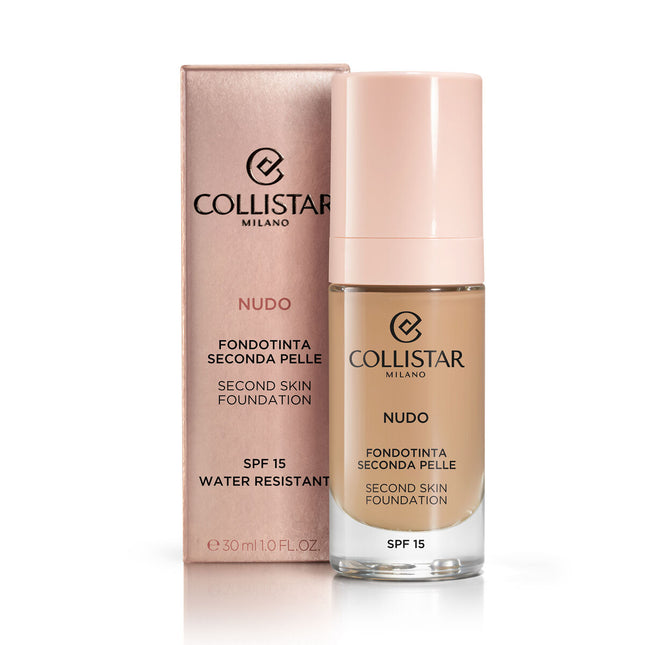 Collistar Nudo Second Skin Foundation SPF15 30ml - 3N Naturale, 30 ml for Unisex