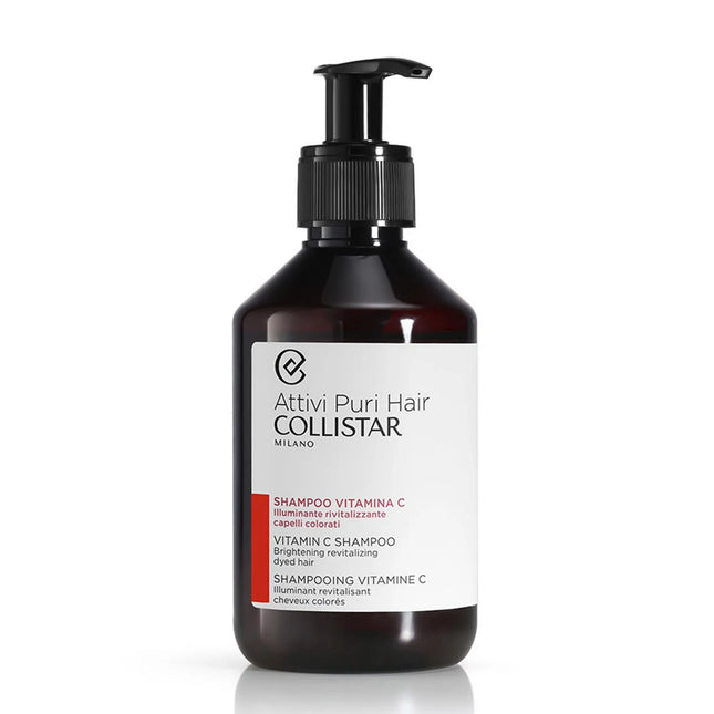 Collistar Pure Active Vitamin C Shampoo 250ml, 250 ml for Unisex