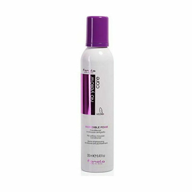 Fanola No Yellow Incredible Foam Conditioner 250ml, 250 ml for Unisex