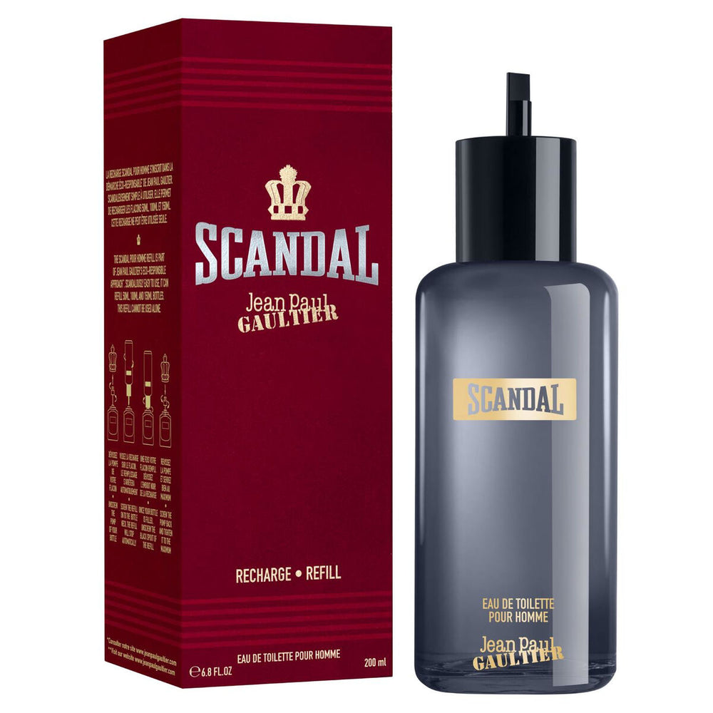 Jean Paul Gaultier Scandal Pour Homme Eau de Toilette 200ml Refill, 200 ml