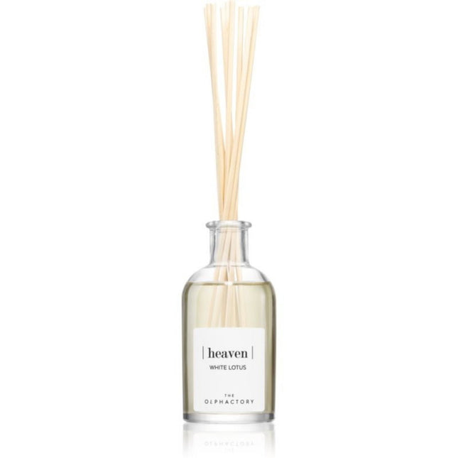 The Olphactory Heaven White Lotus Reed Diffuser 100ml, 100 ml for Unisex