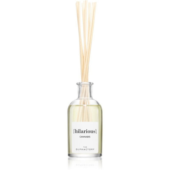 The Olphactory Hilarious Cannabis Reed Diffuser 100ml, 100 ml for Unisex