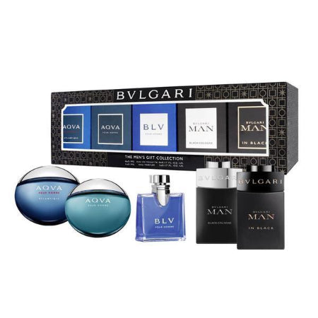 Bvlgari 5 Piece Mini Gift Set for Men - Masionstore