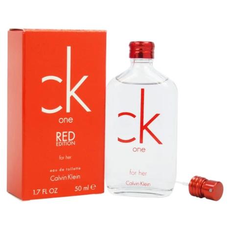 Calvin Klein Ck One Red Edition Eau de Toilette for Women - Masionstore