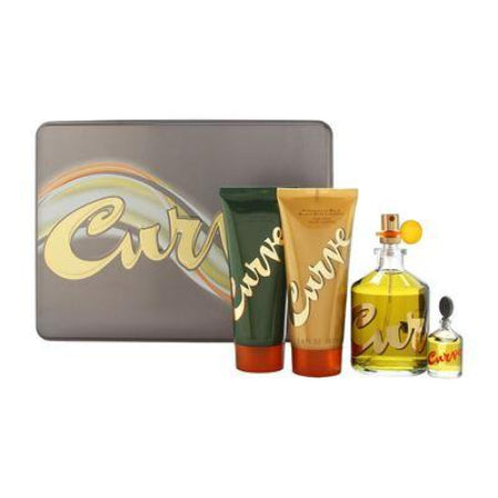 Liz Claiborne Curve 4 Piece Gift Set for Men - Masionstore