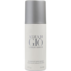 Acqua Di Gio By Giorgio Armani Deodorant Spray 3.4 Oz Giorgio Armani