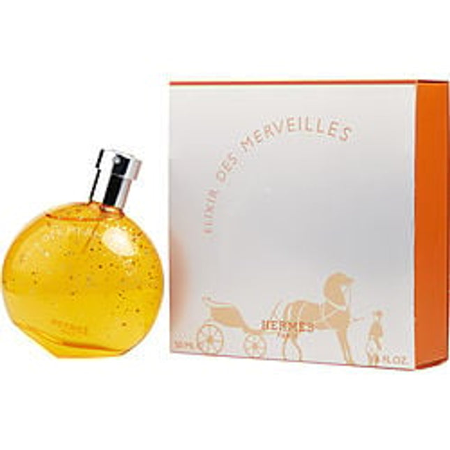 Eau Des Merveilles Elixir By Hermes Eau De Parfum Spray 1.6 Oz