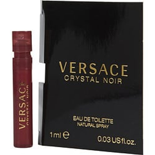 Versace Crystal Noir By Gianni Versace Edt Spray Vial On Card