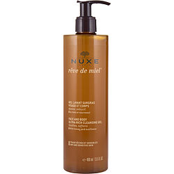 Reve De Miel Face & Body Ultra-rich Cleansing Gel (dry & Sensitive Skin)  --400ml/13.5oz Nuxe