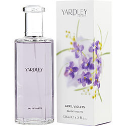 Yardley April Violets By Yardley Edt Spray 4.2 Oz (new Packaging) Yardley