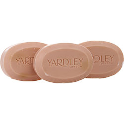 Yardley English Rose By Yardley Luxury Soaps 3 X 3.5 Oz Each (new Packaging) Yardley