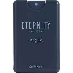 Eternity Aqua By Calvin Klein Edt Travel Spray 0.67 Oz