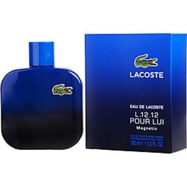 Lacoste Eau De Lacoste L.12.12 Magnetic By Lacoste Edt Spray 3.3 Oz Lacoste