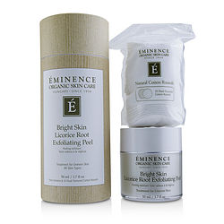 Bright Skin Licorice Root Exfoliating Peel (with 35 Dual-textured Cotton Rounds)  --50ml/1.7oz Eminence