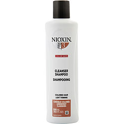 System 3 Cleanser For Fine Chemically Enhanced Normal To Thin Looking Hair 10.1 Oz Nioxin