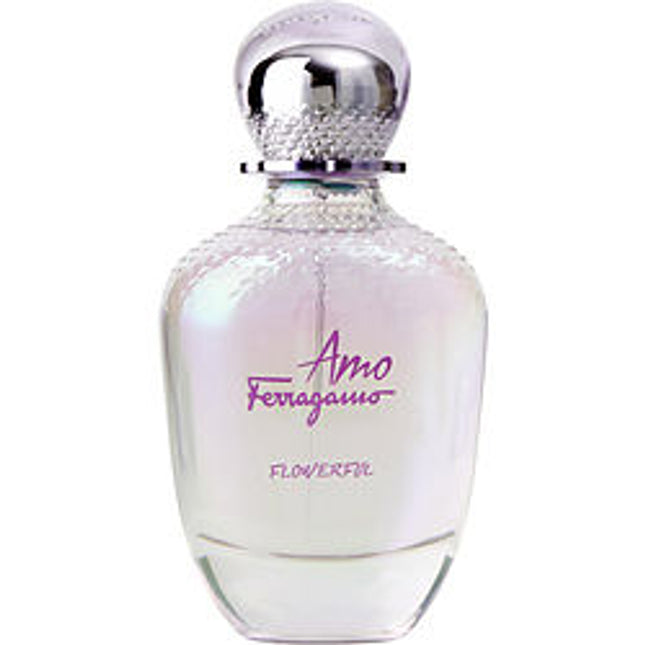 Amo Ferragamo Flowerful By Salvatore Ferragamo Edt Spray 3.4 Oz *tester