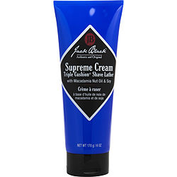 Supreme Cream Triple Cushion Shave Lather--6oz Jack Black