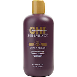 Deep Brilliance Olive & Monoi Optimum Moisture Conditioner 12 Oz Chi