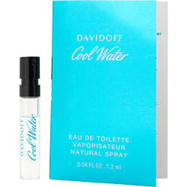 Cool Water By Davidoff Edt Spray 0.04 Oz Vial On Card Davidoff