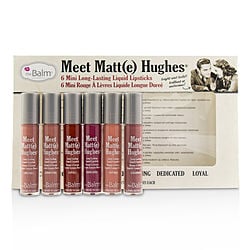 Thebalm Meet Matt(e) Hughes 6 Mini Long Lasting Liquid Lipsticks Kit - Vol.1  --6x1.2ml/0.04oz By Thebalm Thebalm
