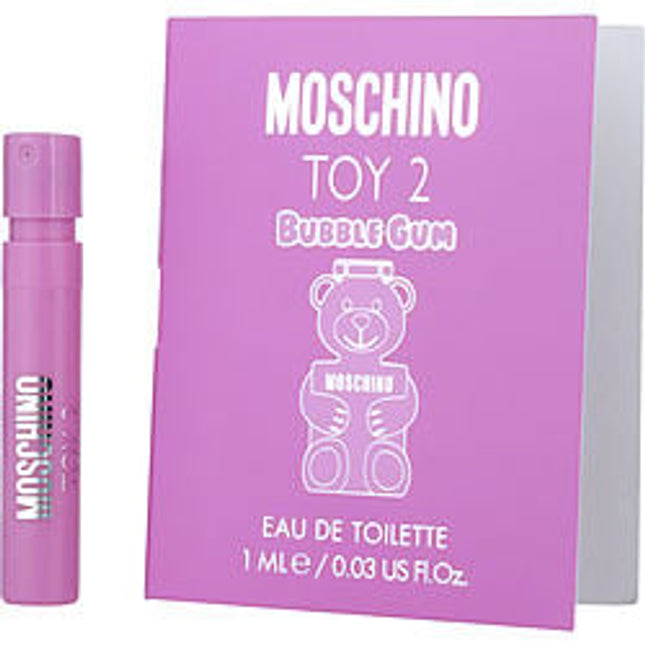 Moschino Toy 2 Bubble Gum By Moschino Edt Spray Vial Moschino