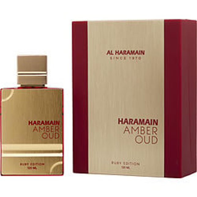 Al Haramain Amber Oud Ruby By Al Haramain Eau De Parfum Spray 4 Oz