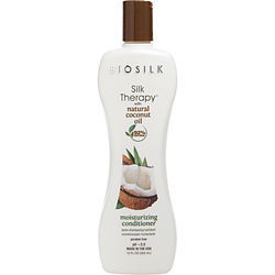 Silk Therapy Organic Coconut Oil Conditioner 12 Oz Biosilk