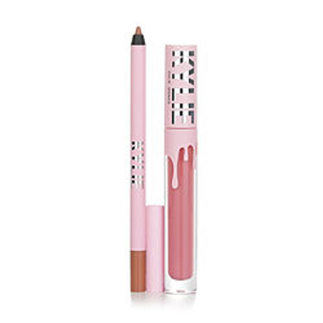 Kylie Jenner Matte Lip Kit: Matte Liquid Lipstick 3ml + Lip Liner 1.1g - # 808 Kylie Matte  --2pcs By Kylie Jenner