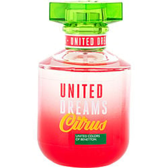 Benetton United Dreams Citrus By Benetton Edt Spray 2.7 Oz *tester