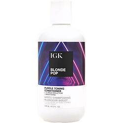 Blonde Pop Purple Toning Conditioner 8 Oz Igk