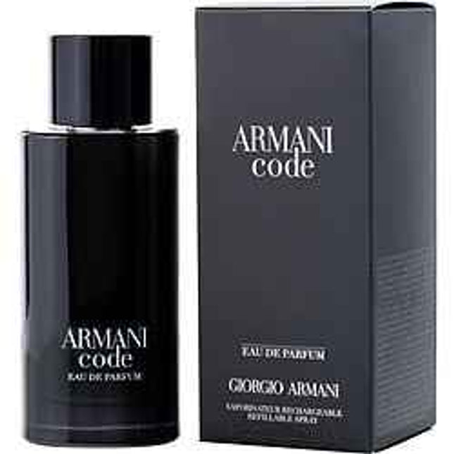 Armani Code By Giorgio Armani Eau De Parfum Spray Refillable 4.2 Oz
