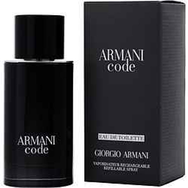 Armani Code By Giorgio Armani Edt Spray Refillable 2.5 Oz