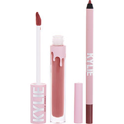 Kylie Jenner Matte Lip Kit: Matte Liquid Lipstick 3ml + Lip Liner 1.1g - # 704 Sweather Weather Matte  --2pcs By Kylie Jenner Kylie Jenner