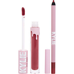 Kylie Jenner Matte Lip Kit: Matte Liquid Lipstick 3ml + Lip Liner 1.1g - # 503 Bad Lil Thing Matte  --2pcs By Kylie Jenner Kylie Jenner
