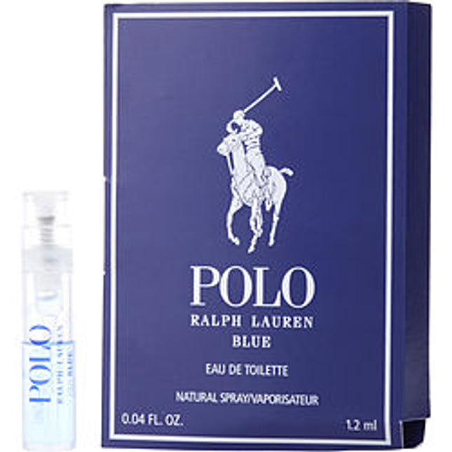 Polo Blue By Ralph Lauren Edt Spray Vial On Card Ralph Lauren