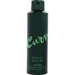 Curve Forest Woods By Liz Claiborne Deodorant Body Spray 6 Oz