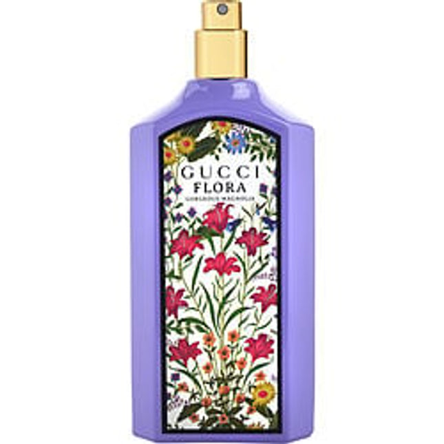 Gucci Flora Gorgeous Magnolia By Gucci Eau De Parfum Spray 3.3 Oz *tester
